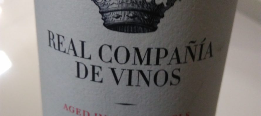 Real Compañia de Vinos Tempranillo Aged 2012