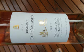 Domaine Tour Campanets Esprit 2016, um delicioso rosé da Provence de cultura orgânica
