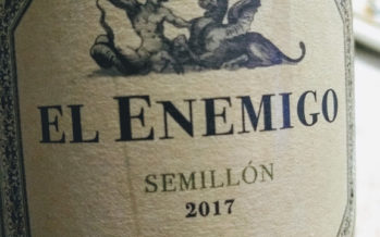 El Enemigo Semillón, branco de classe, com a mão de Alejandro Vigil