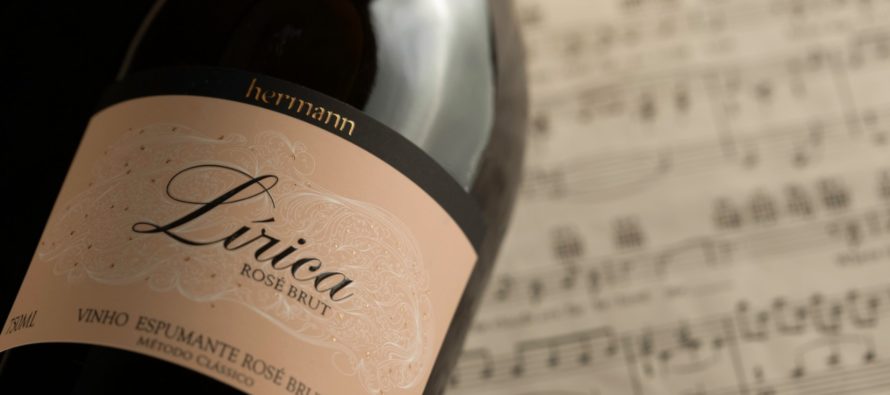 Vinícola Hermann apresenta mais um bom espumante, o Lírica Brut Rosé